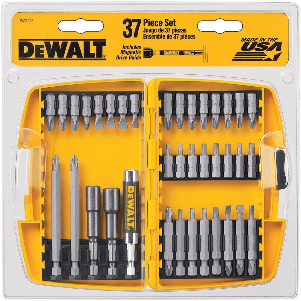 Bit Set, Screwdriver, 37 Piece Dw2173