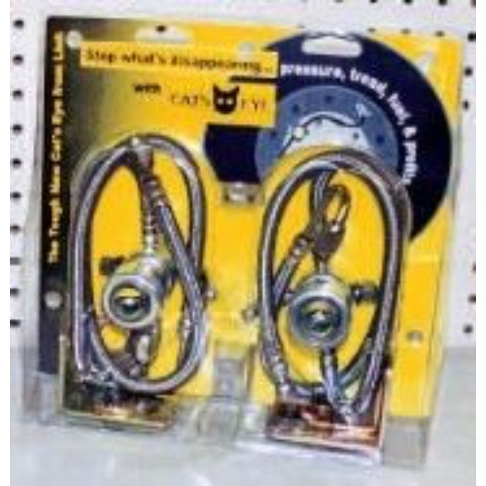 Gage, Tire Pressure, Self-Contained, Dual Tire, Stainless Steel, 120 Psi 6120Ab00