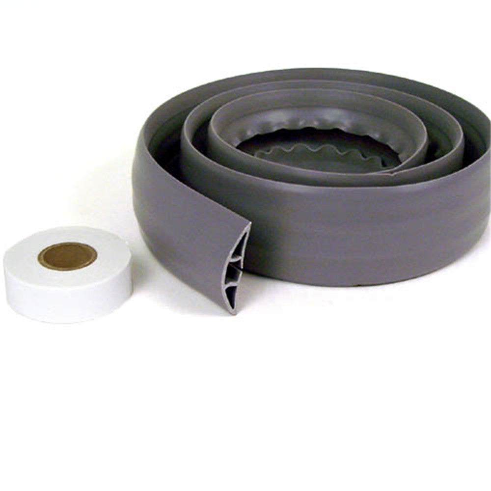 Protector, Cable, Gray, 2 ½ Inches X 0.5 Inches X 6 Feet F8B023