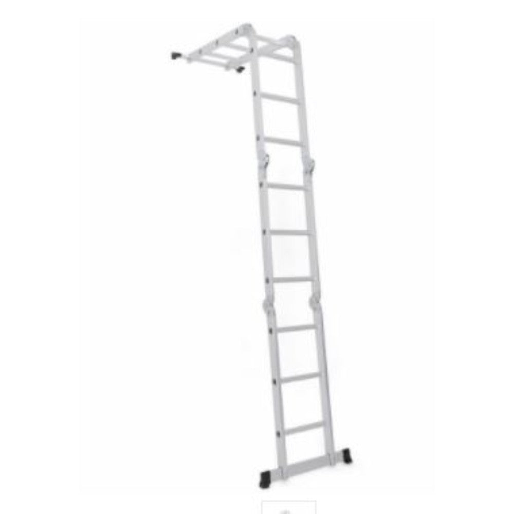 Ladder, Safety Step, Folding, Aluminum Alloy, 330 Lbs, 12.5 Feet Tl33707