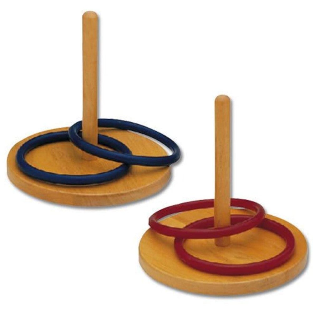 Game, Ring Toss, Wood, 6 Pieces 1040111
