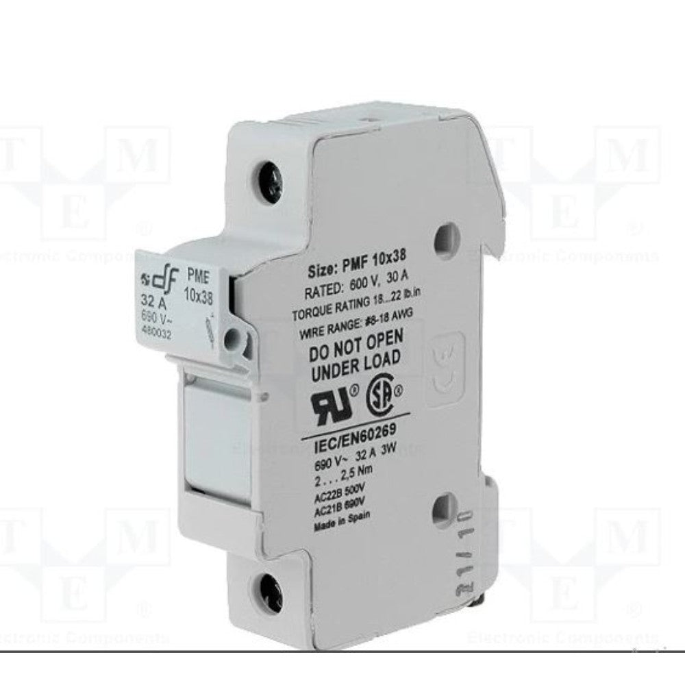 Fuseholder, Gray, 690 V, 32 A 480032