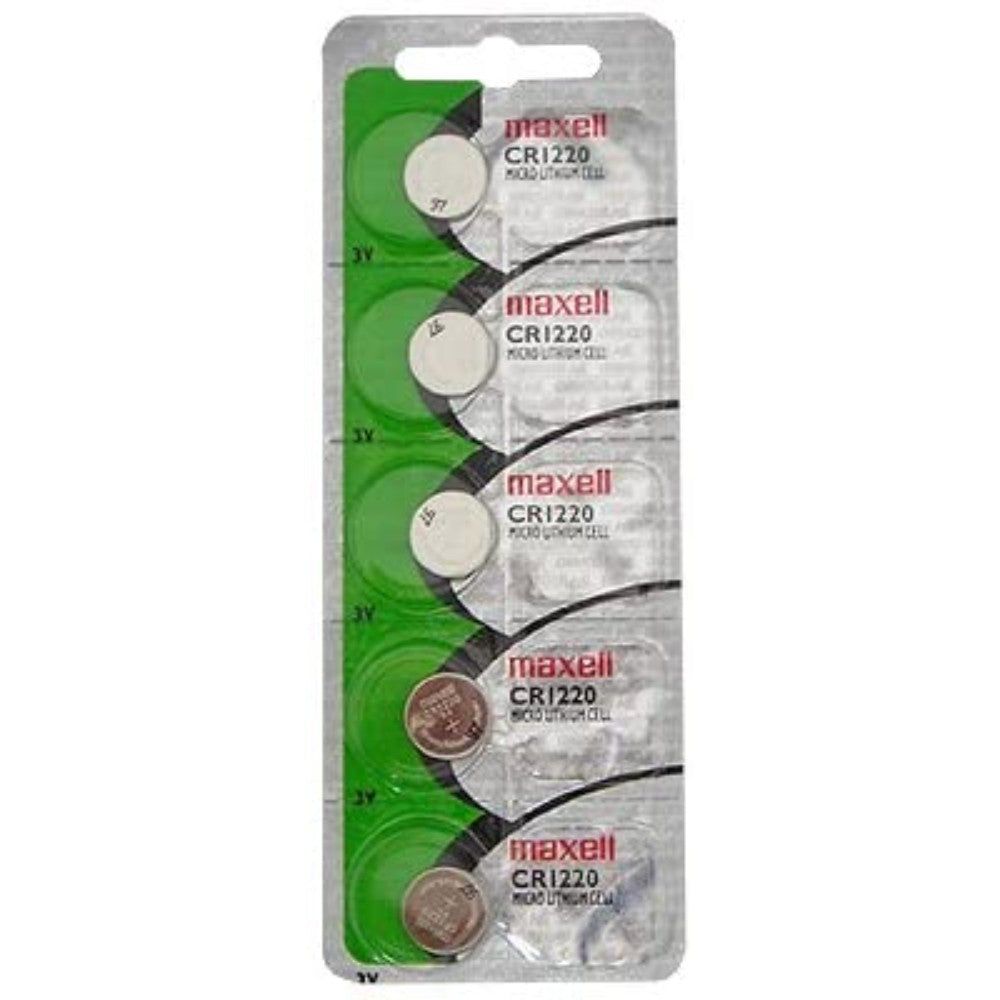Battery, Coin Cell, Lithium, 3V, Per Pack Contains 5 Each, Iec:Cr1220, Type: Lithium Coin Cr1220