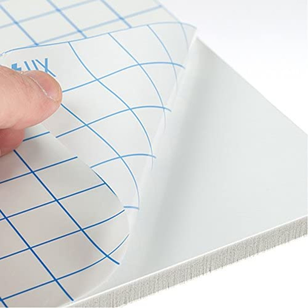 Fix Self Adhesive Foam Board 1400mm x 1000mm 24 SHEETS Foam Centred Board KAPA 5MM