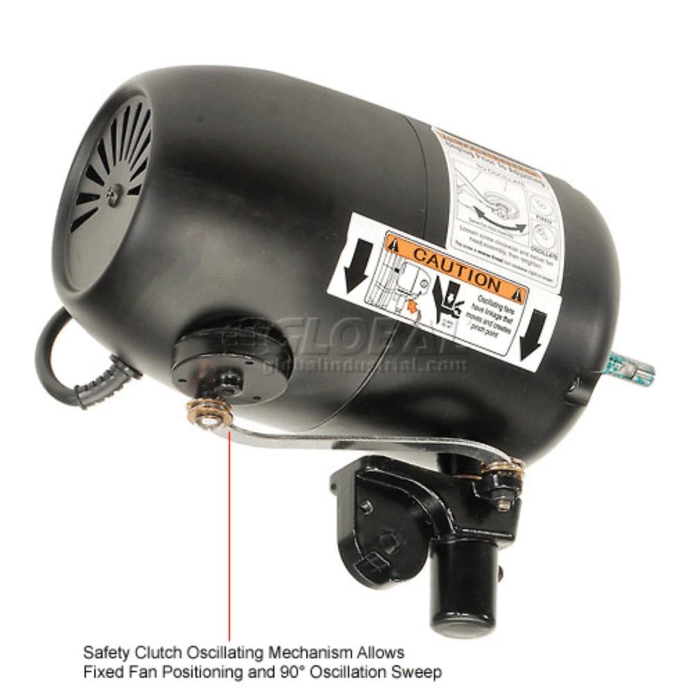 1/2 Hp Motor For Global Industrial™ 30" Deluxe Pedestal Fan Gray 652299 - TagTorch