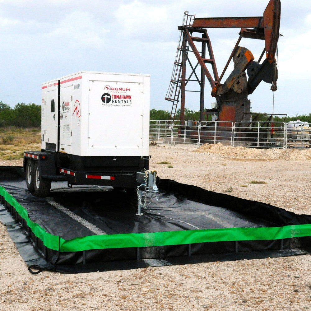 UltraTech Ultra-Containment Berm®, Collapsible Wall, 15' x 30' x 1', Copolymer 2000™ 8561
