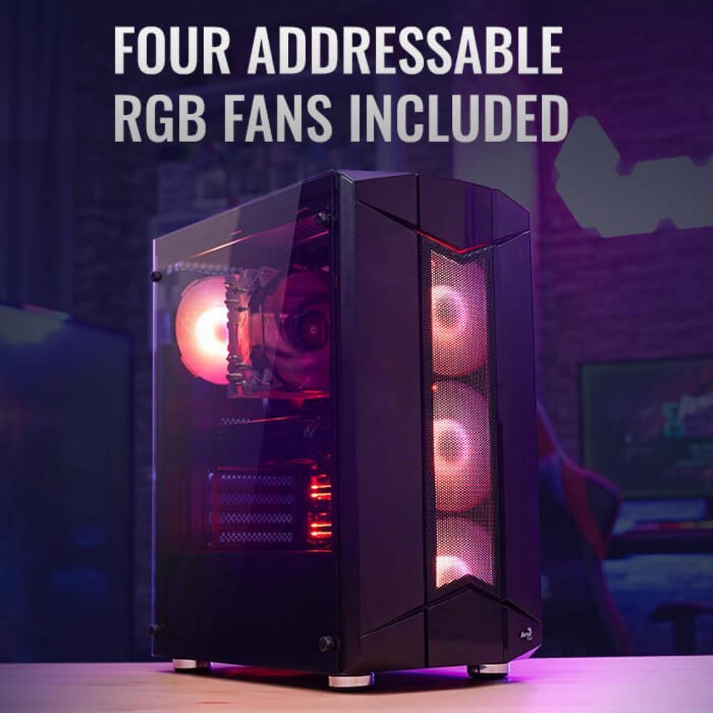 AEROCOOL CC Sentinel Window Black - TagTorch