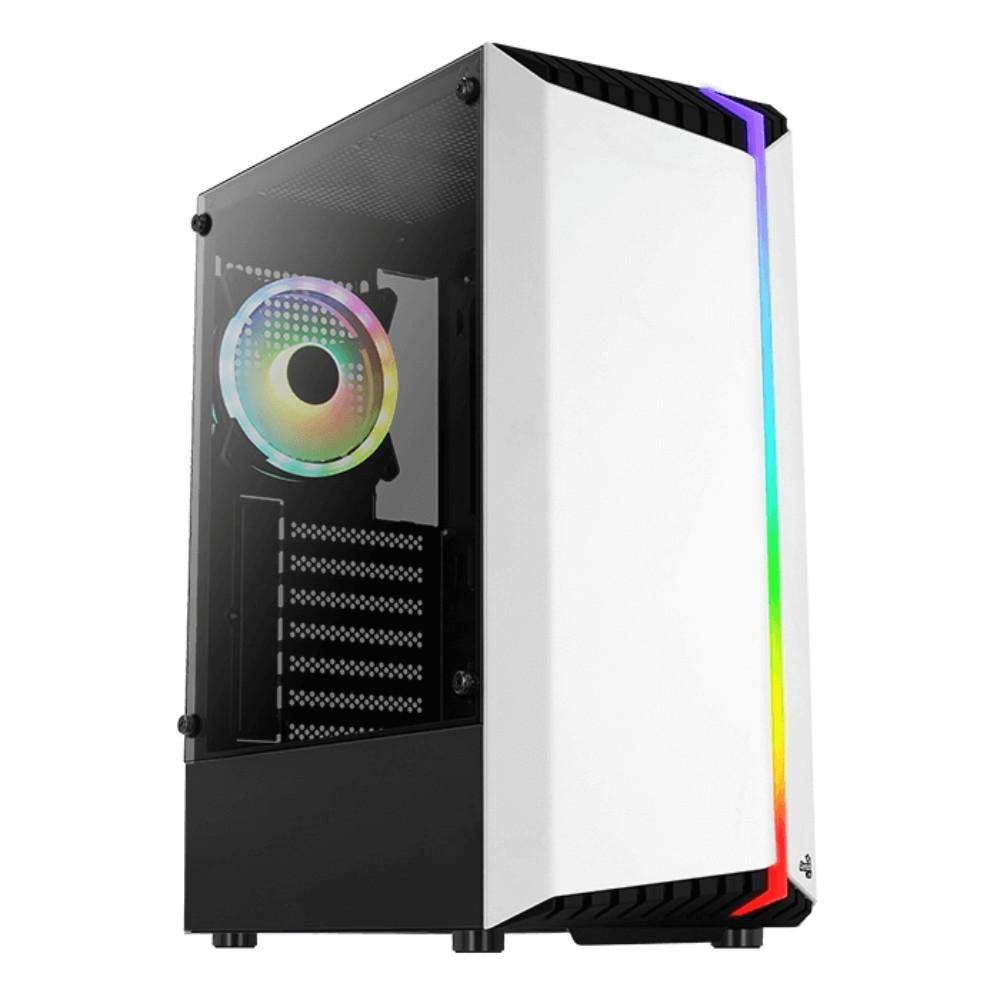 Aerocool Bionic G-BK-V1 & 2/G-WT-V1 & 2 RGB Mid Tower Case - TagTorch