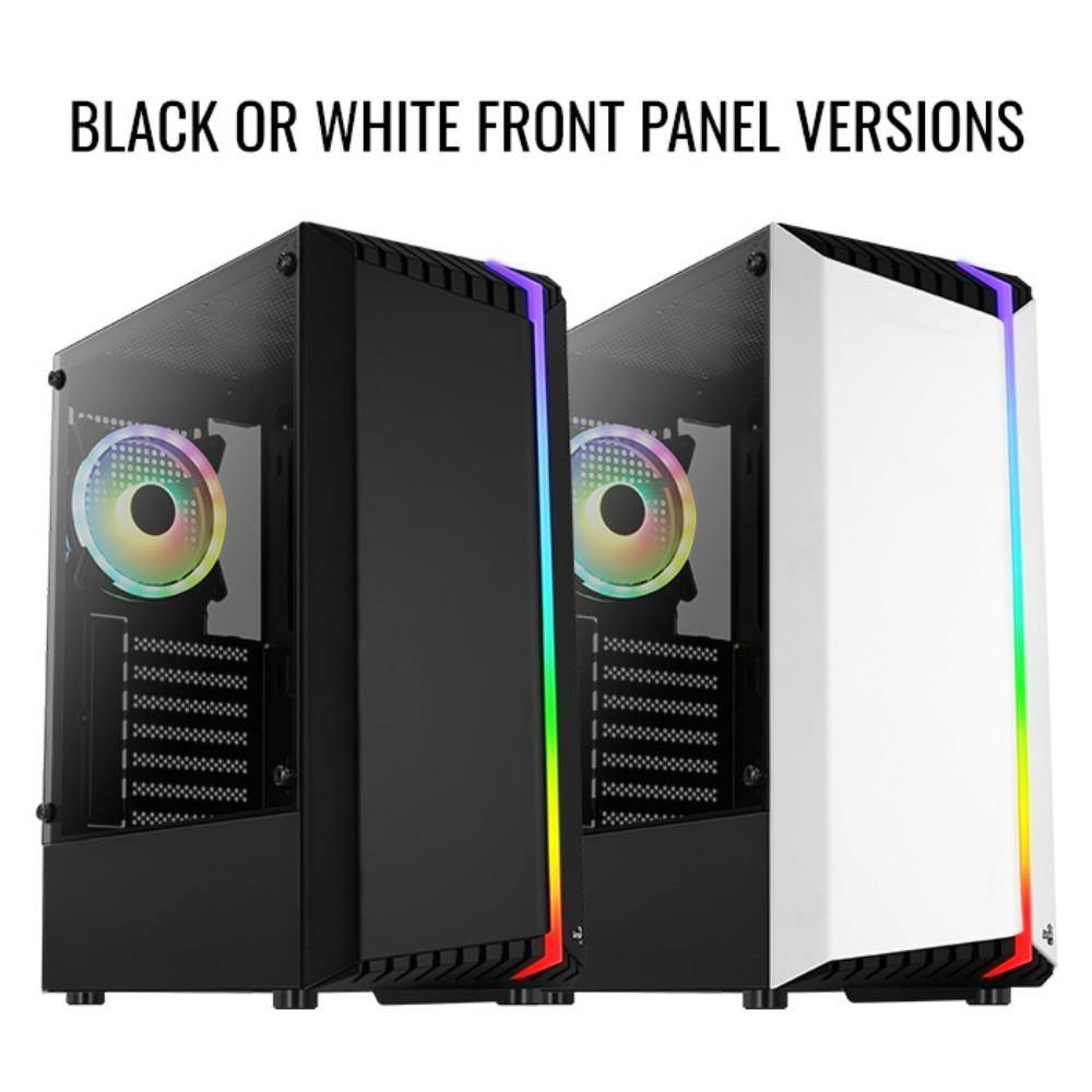 Aerocool Bionic G-BK-V1 & 2/G-WT-V1 & 2 RGB Mid Tower Case - TagTorch