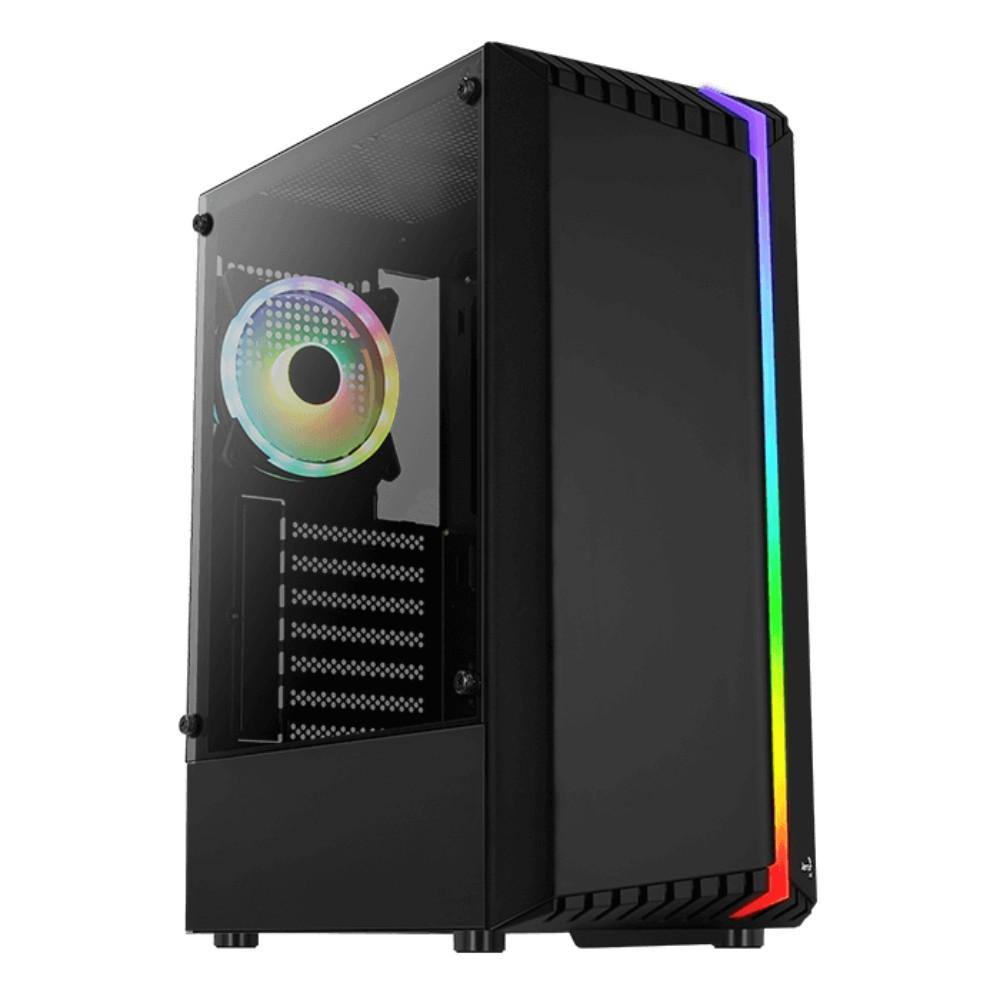 Aerocool Bionic G-BK-V1 & 2/G-WT-V1 & 2 RGB Mid Tower Case - TagTorch