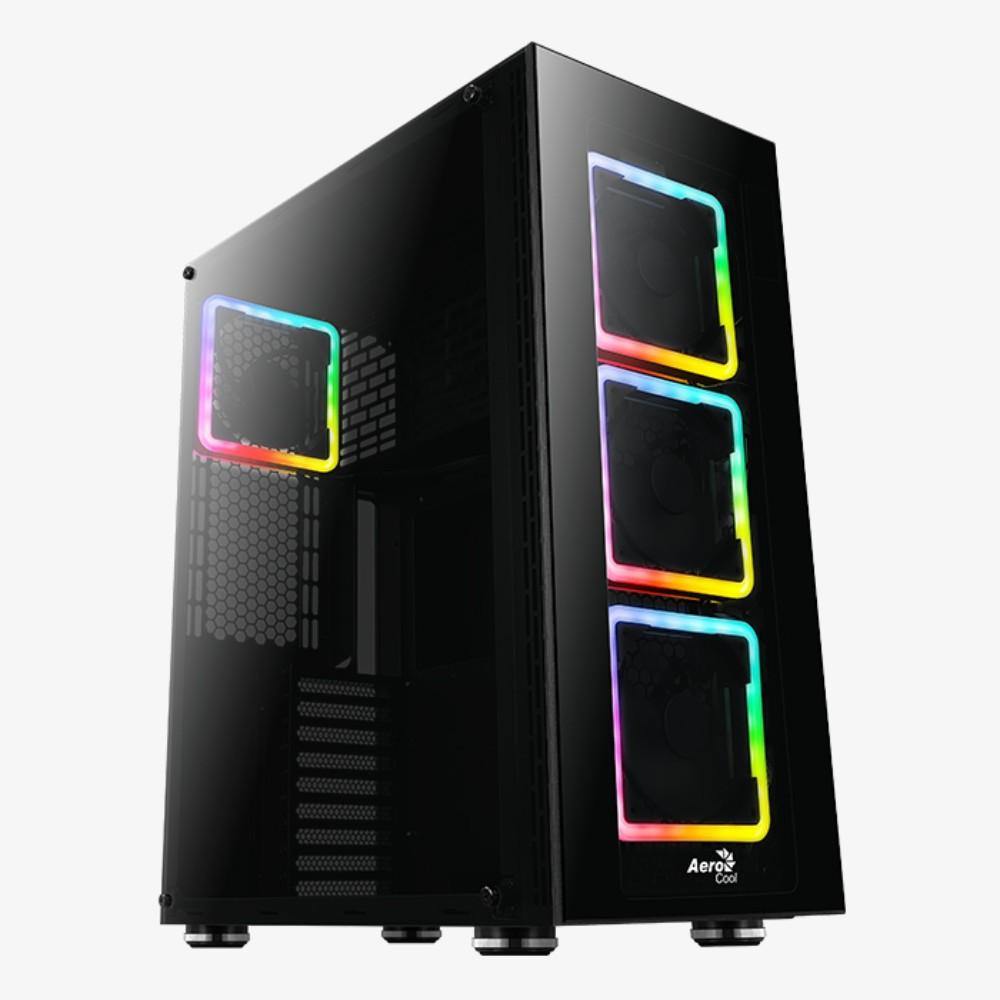 Aerocool Tor Pro ARGB Full Tower Case -  Black - TagTorch