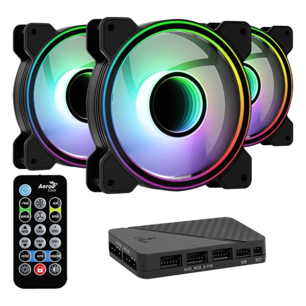 Aerocool Mirage 12 Pro ARGB - Triple Fan Kit - TagTorch