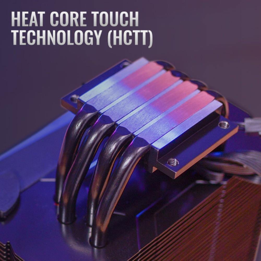 Aerocool Cylon 4 ARGB CPU Air Cooler - Black - TagTorch