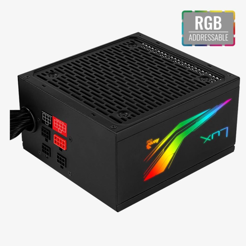 AEROCOOL LUX RGB 850M 230V APFC UK BOX - TagTorch