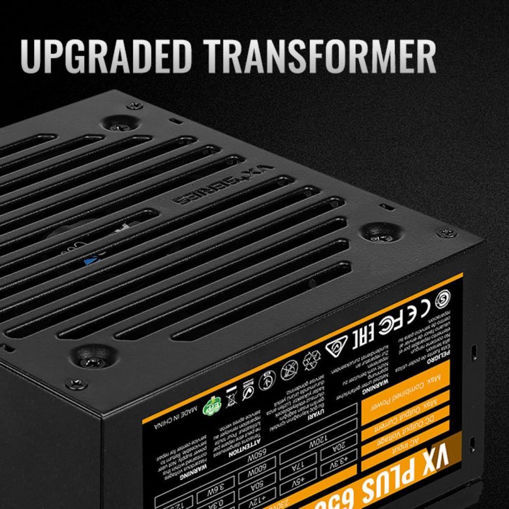 Aerocool VX PLUS 650 Power Supply Unit - TagTorch