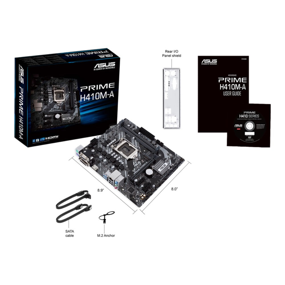 ASUS PRIME H410M-A LGA 1200 Motherboard
