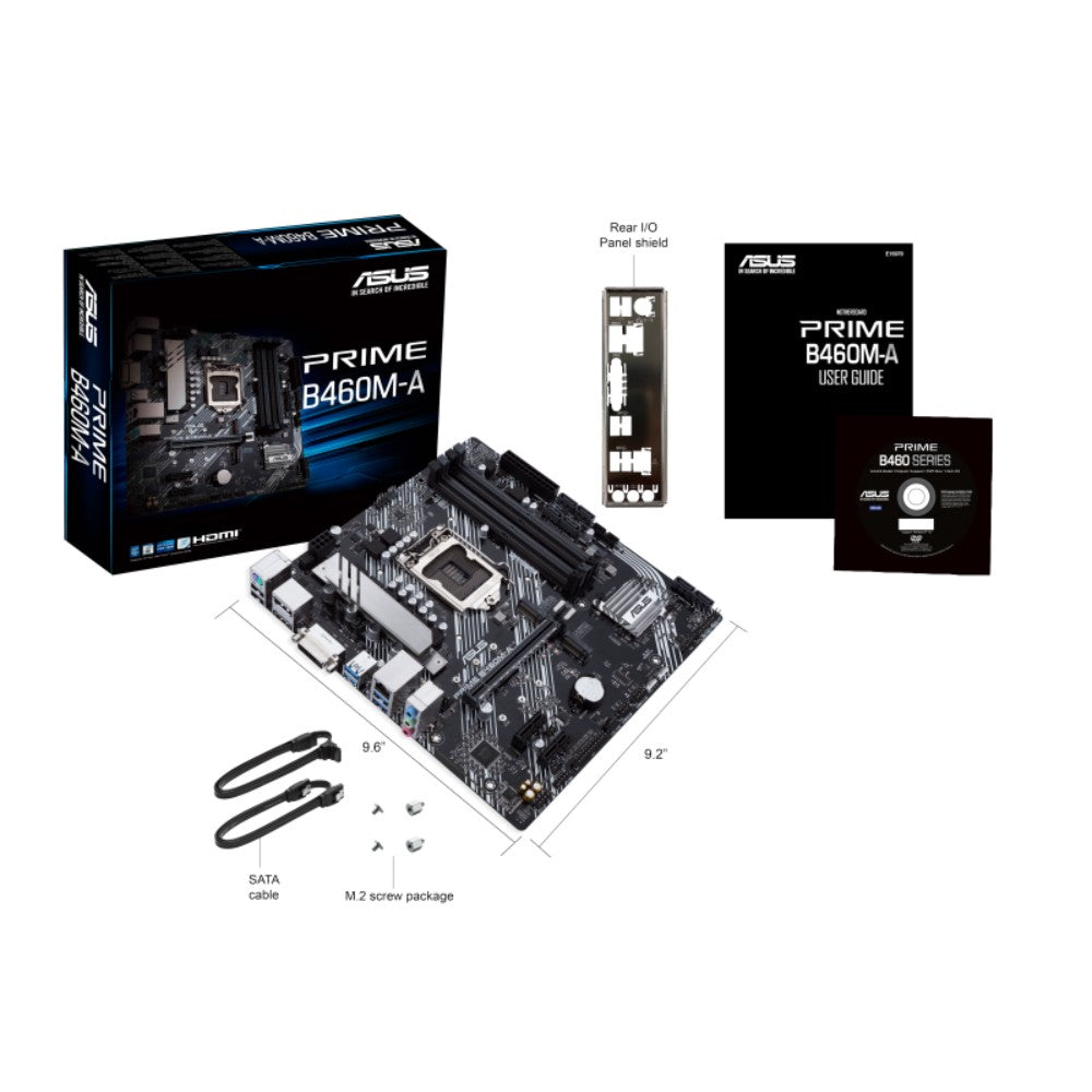 Asus PRIME B460M-A LGA 1200 Micro ATX Motherboard