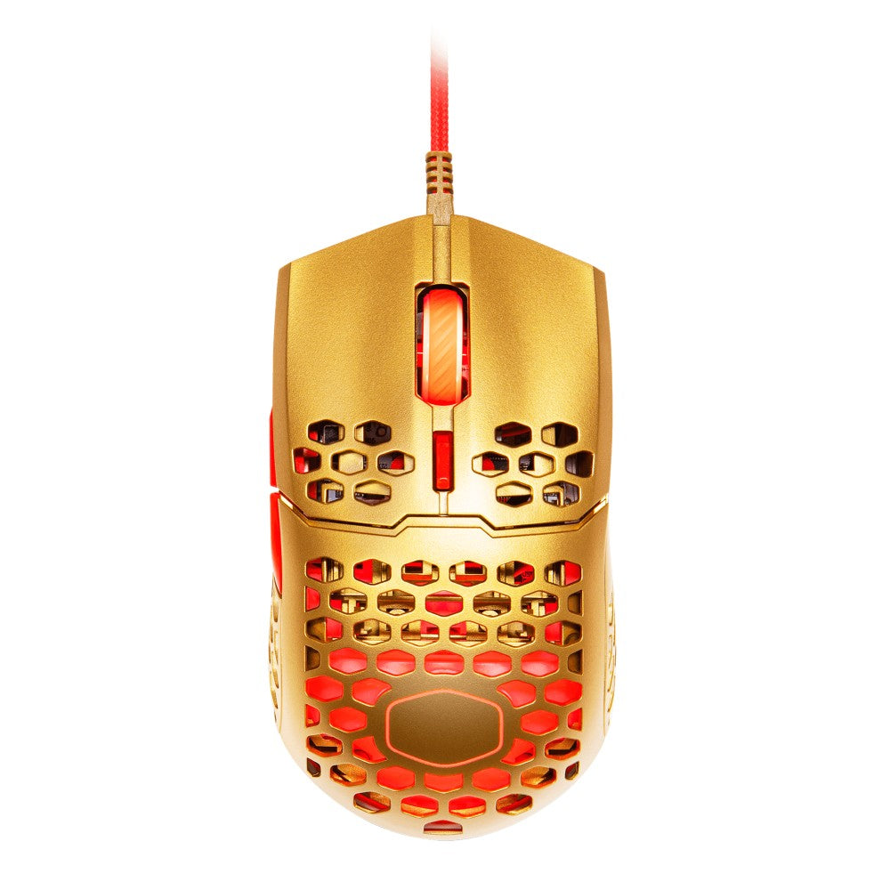 Cooler Master MM711 RGB Mouse Golden Red Edition