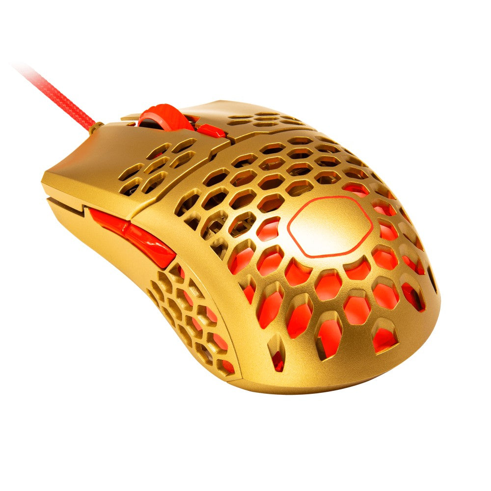 Cooler Master MM711 RGB Mouse Golden Red Edition