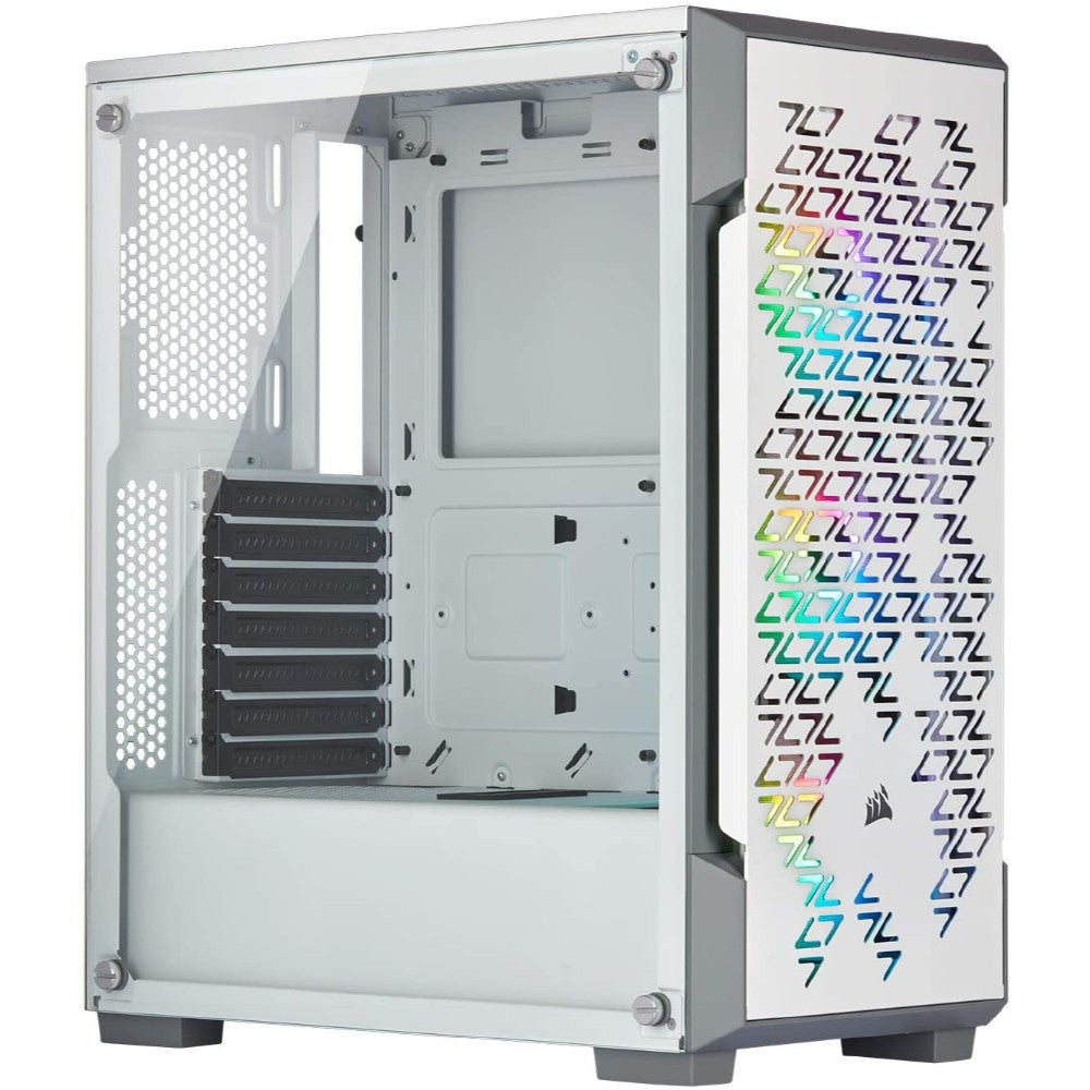 Corsair ATX iCUE 220T RGB Mid Tower Case - White