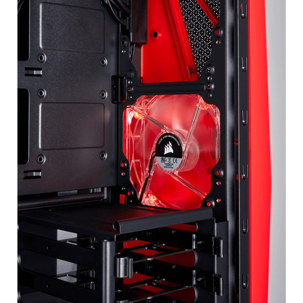 Corsair Carbide Series SPEC-04 Mid Tower Case - Black/Red