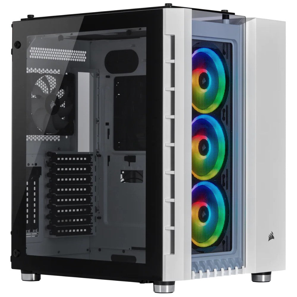Corsair Crystal Series 680X RGB Mid Tower Case - White