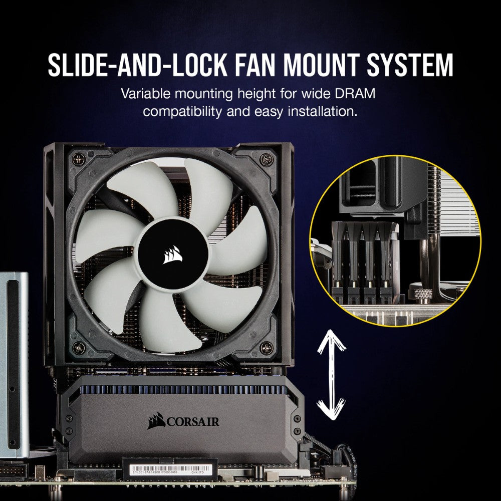 Corsair A500 Dual Fan PWM CPU Cooler