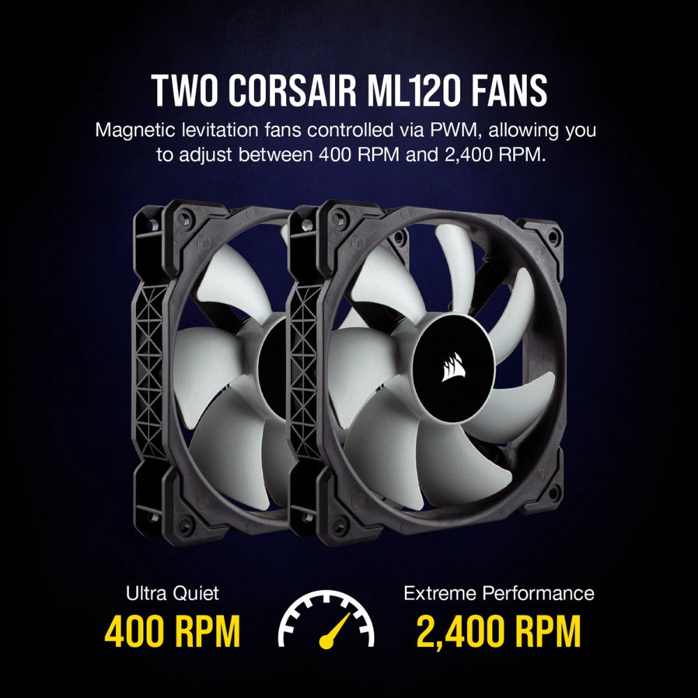 Corsair A500 Dual Fan PWM CPU Cooler