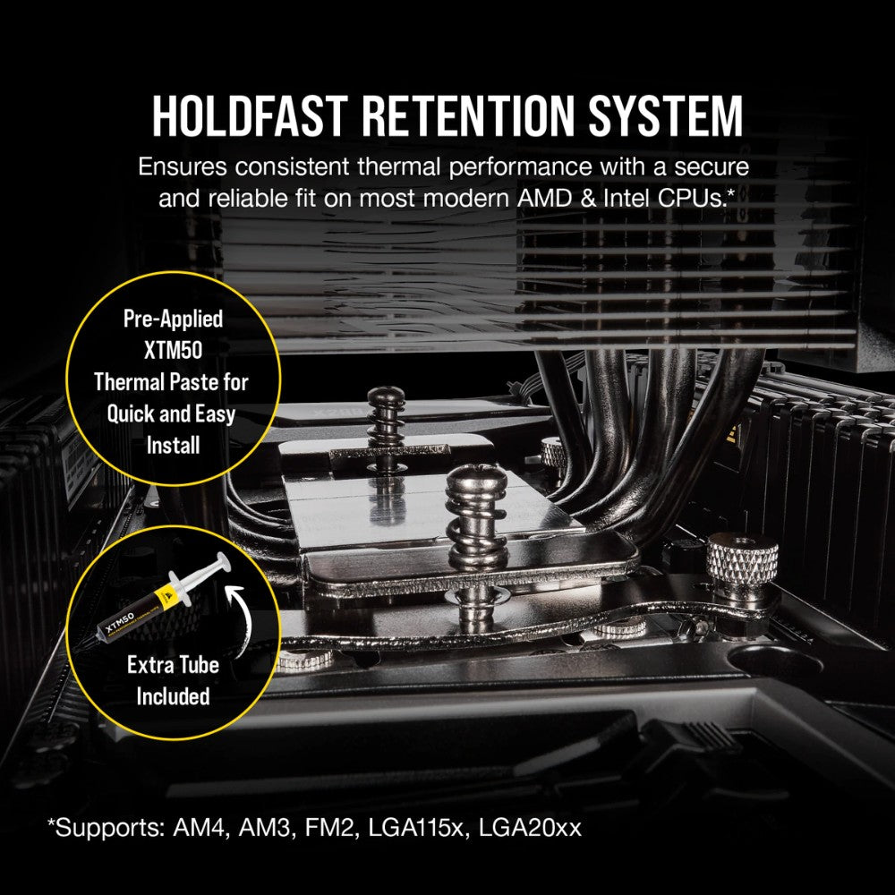 Corsair A500 Dual Fan PWM CPU Cooler