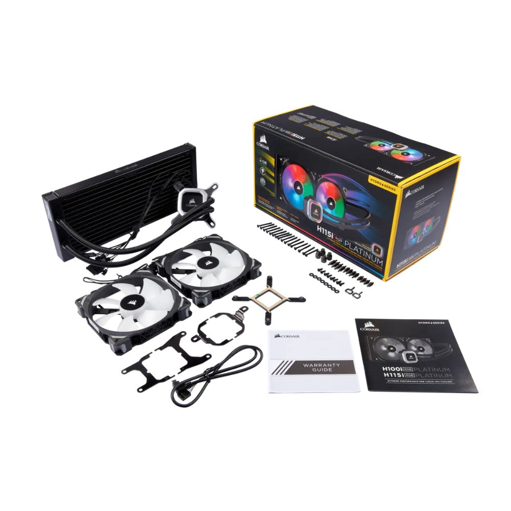 Corsair H115i RGB 280MM PLATINUM CPU Liquid Cooler