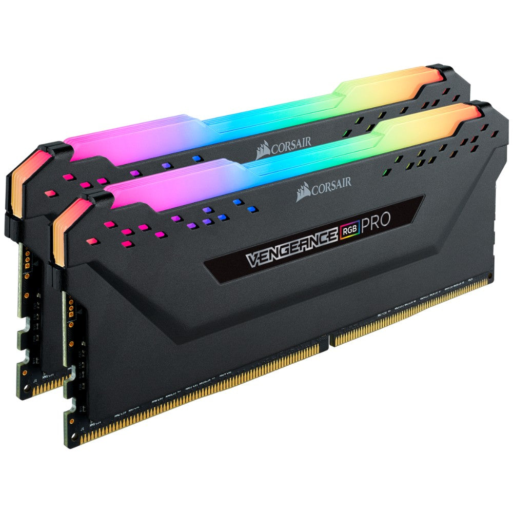 Corsair VENGEANCE RGB PRO 16GB(2 X 8GB) 4000MHz Memory Kit - Black