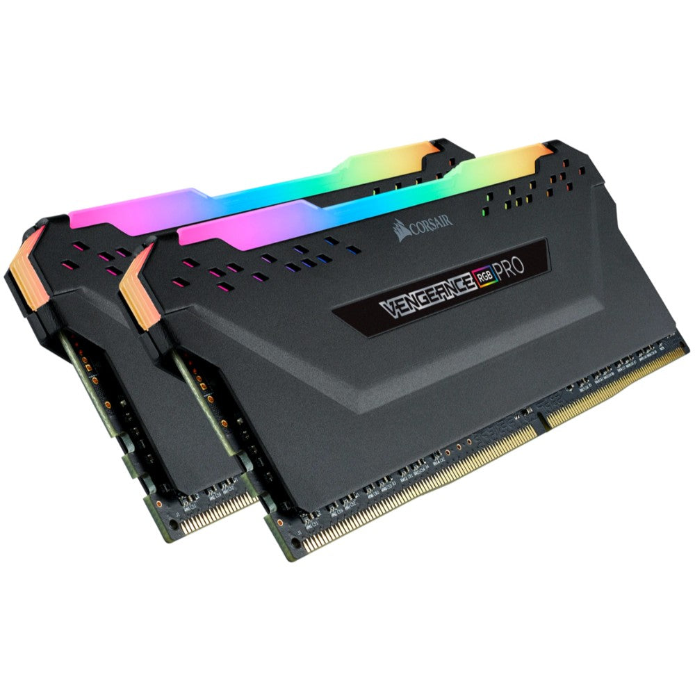 Corsair VENGEANCE RGB PRO 16GB(2 x 8GB) 3200MHz Memory Kit - Black