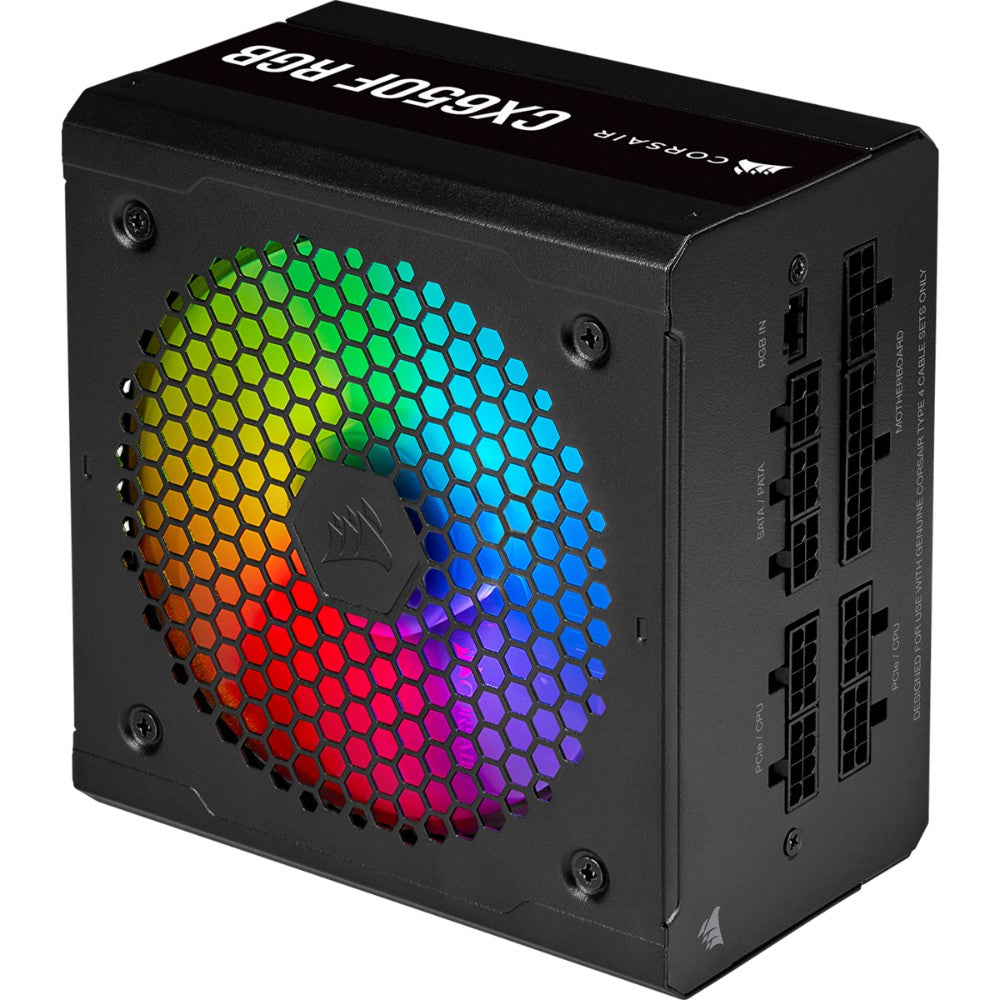 Corsair CX650F 650W Bronze RGB Power Supply Unit (UK)
