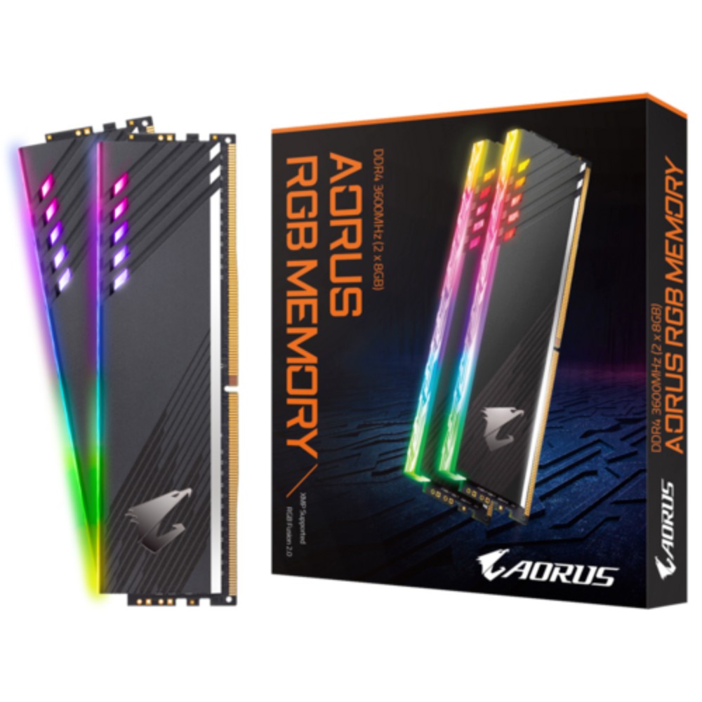 Gigabyte AORUS RGB 16GB (2x8GB) 3600MHz Memory Kit