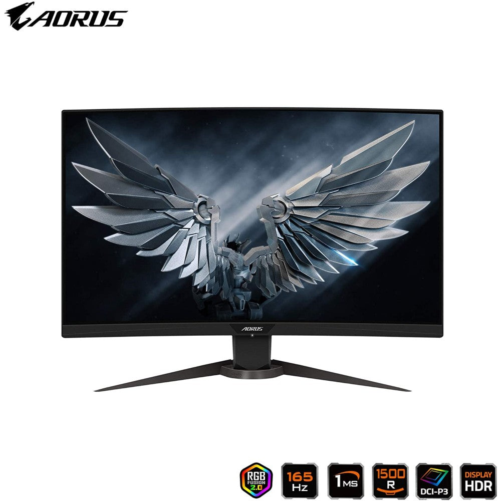 Gigabyte AORUS CV27F 27 inch Full HD 165Hz Curved Monitor