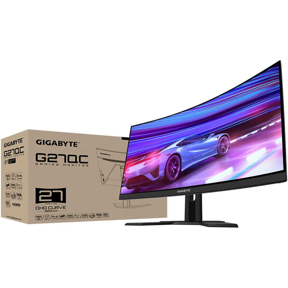 Gigabyte G27QC 27 Inch 165Hz QHD Curved Monitor