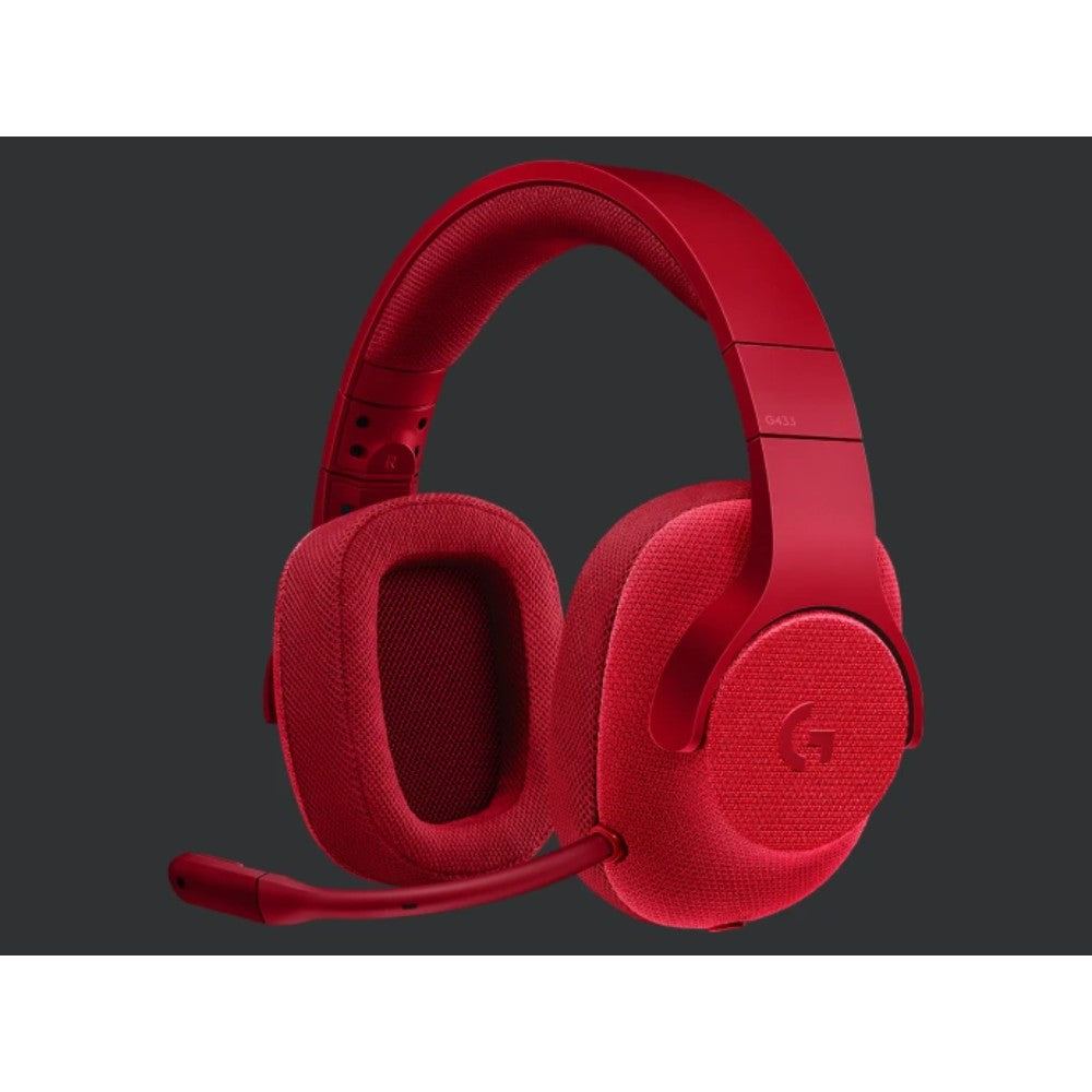 Logitech G433 7.1 Wired Headset with DTS Headphone - Triple Black