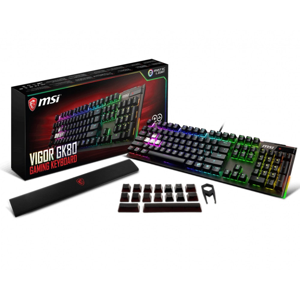 MSI VIGOR GK80 SILVER RGB Keyboard