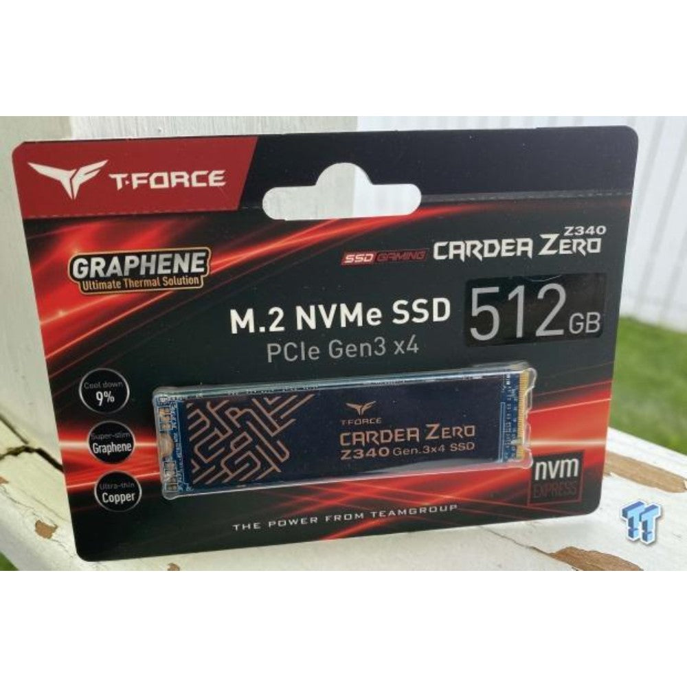 Team Group T-Force Cardea Zero Z340 M.2 2280 NVME 512 GB SSD