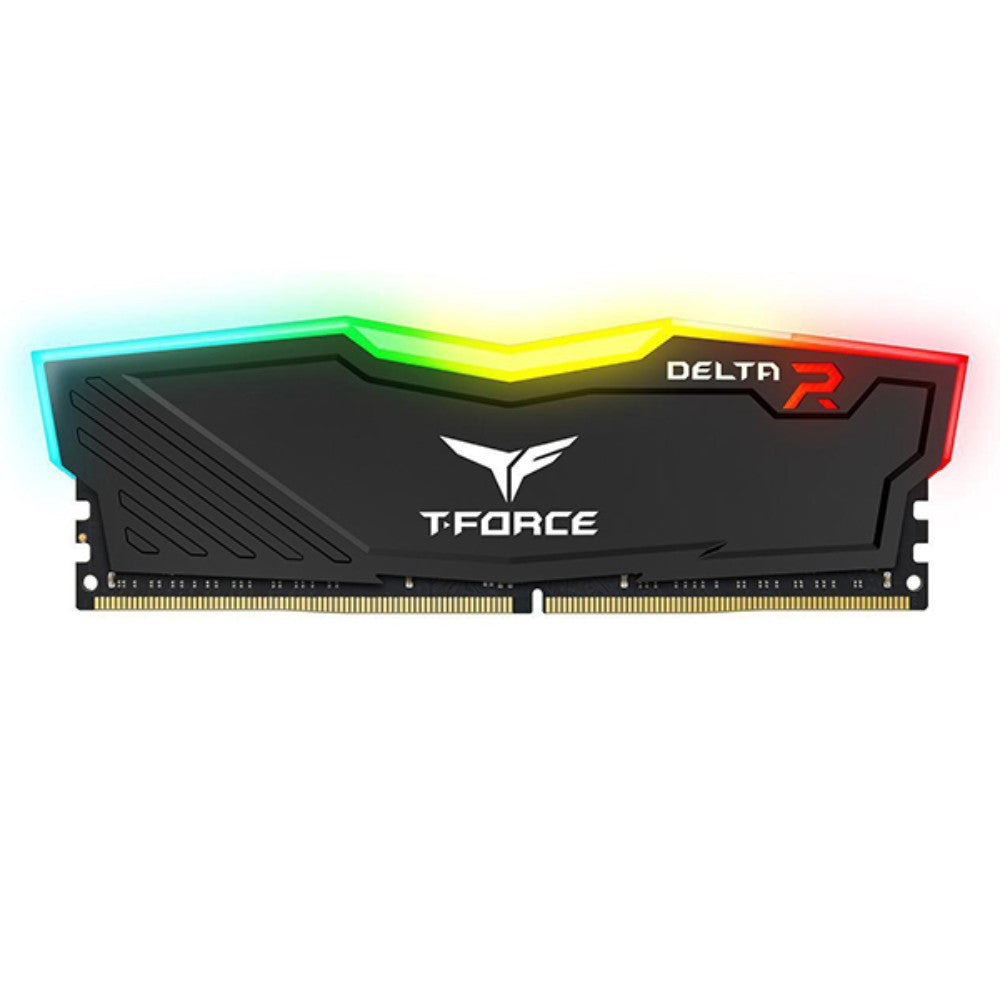 Team Group T-Force Delta 16GB (2x8GB) 3200MHz RGB Memory Kit - Black