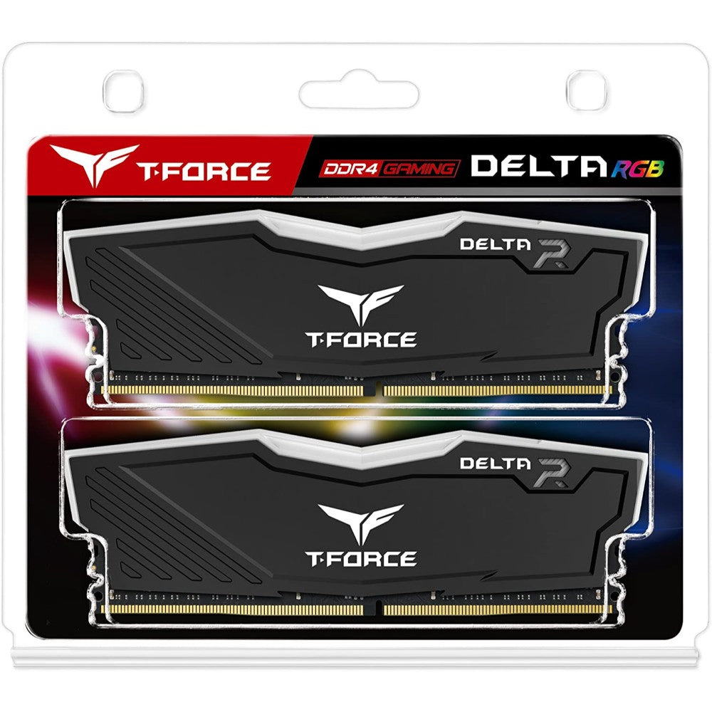 Team Group T-Force Delta II 16GB(2x8GB) 3000MHz RGB Memory Kit - Black