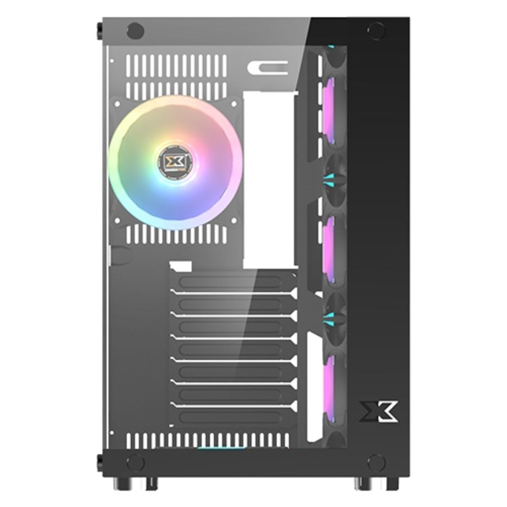 XIGMATEK CC Aquarius Plus RGB Tempered Glass