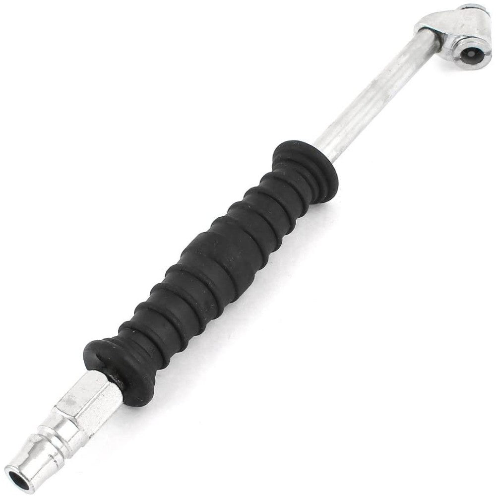 Chuck, Air, Inflating, Dual Head, Metal, Silver, 9.8 Inches 386872257