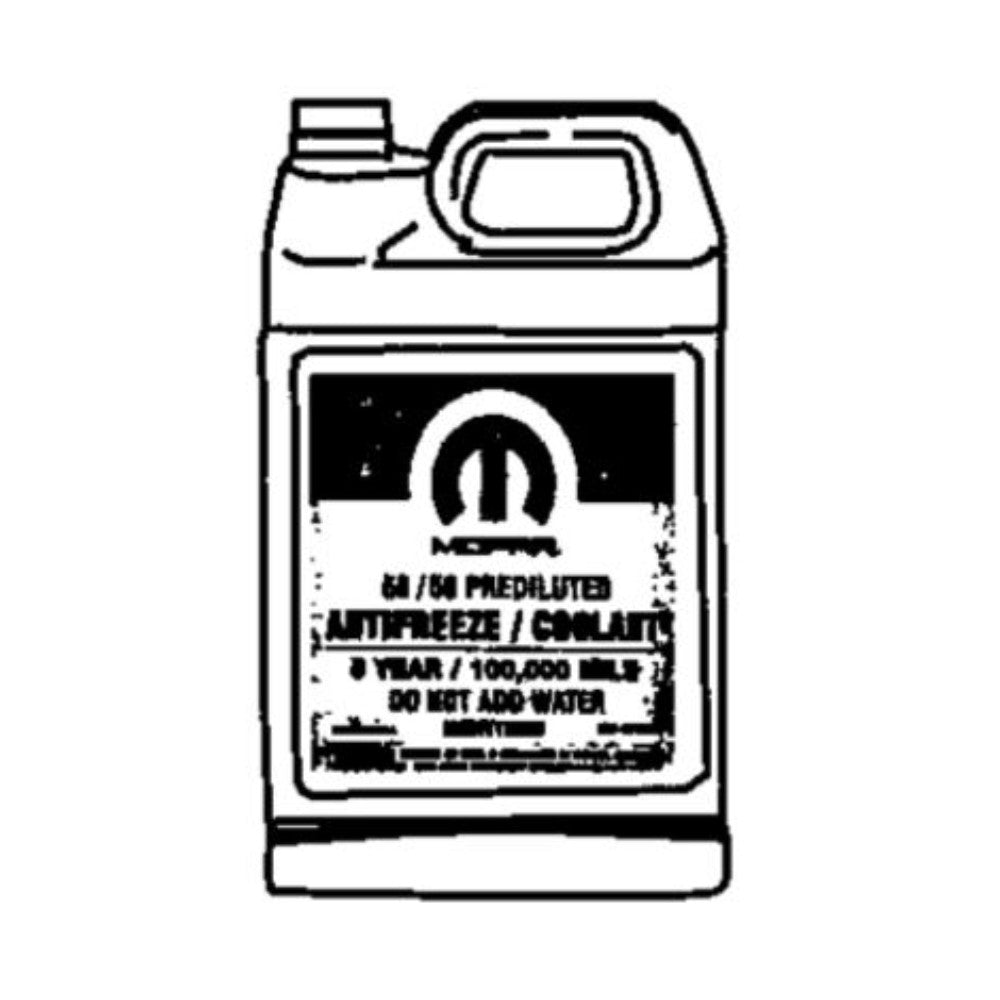 Antifreeze, Liquid, Purple Dyed, 1 Gl 68163848GB