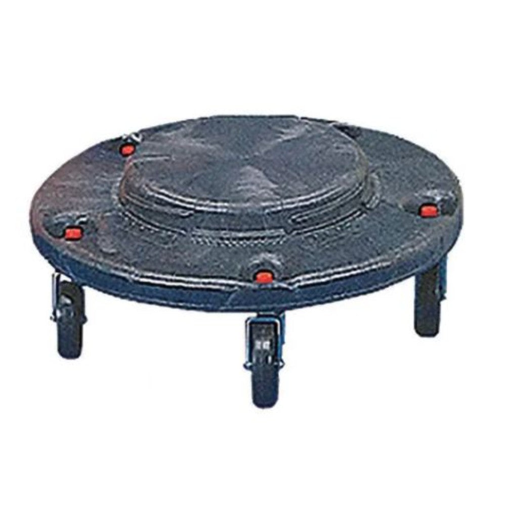Dolly, Trash Can, Polyethylene, Black, 18.2 X 6.6 Inches FG264000BLA, FG264000BLA, FG264000 BLA