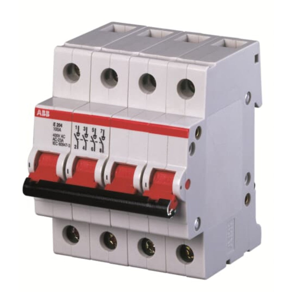 Circuit Breaker, 4 Pole, 400 V, 100 A 2CDE284001R0100, 2CDE284001R0100