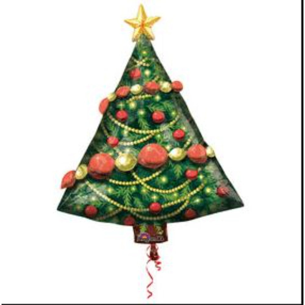 Bulk Christmas Shaped Mylars , Bulk-57318 9123690523454H