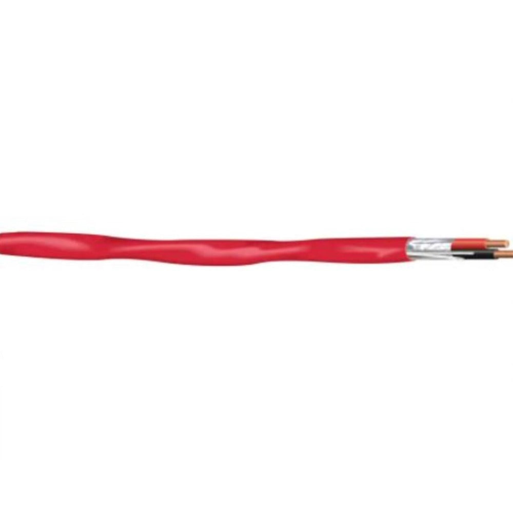 Cable, Shielded, Bare Copper, 16 AWG, Blue, 1000 ft, FA-1602C-1-2S-06