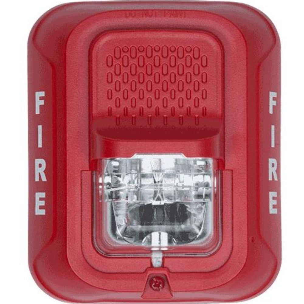 Alarm, Horn Strobe, Fire Protection, Red, 5.6 X 4.7 X 1.25 Inches, System Sensor, Part# Srl - TagTorch
