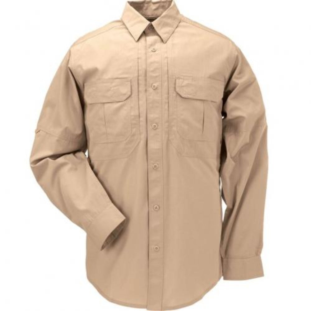 Shirt, Long Sleeve, Tdu Khaki, Med